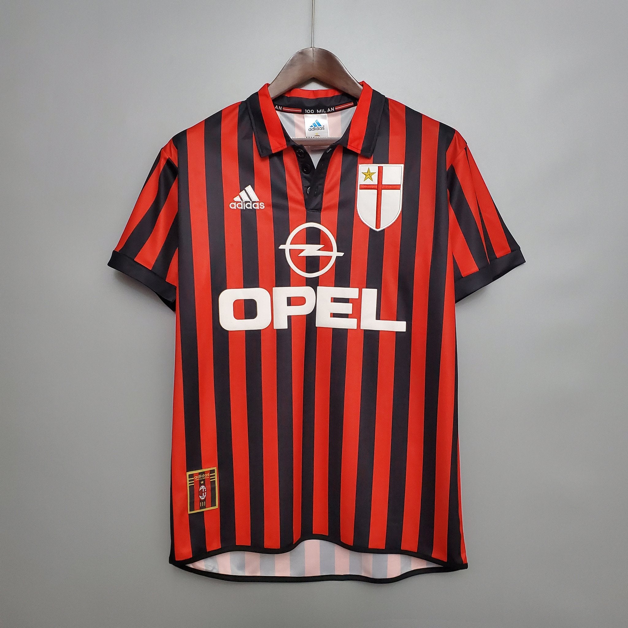 1999-2000 AC Milan Retro Home kit
