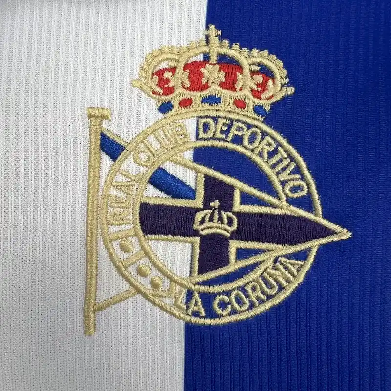 1999-2000 Real Club Deportivo de La Coruña Jersey retro kit - 图片 3