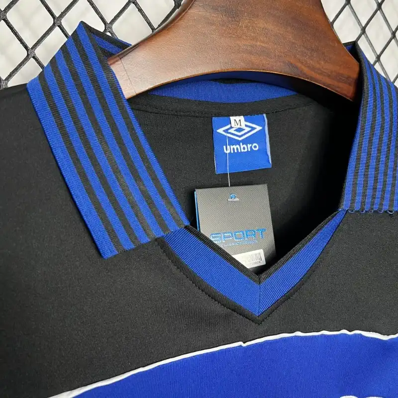 1999 Flamengo Blue Goalkeeper Soccer retro kit - 图片 4
