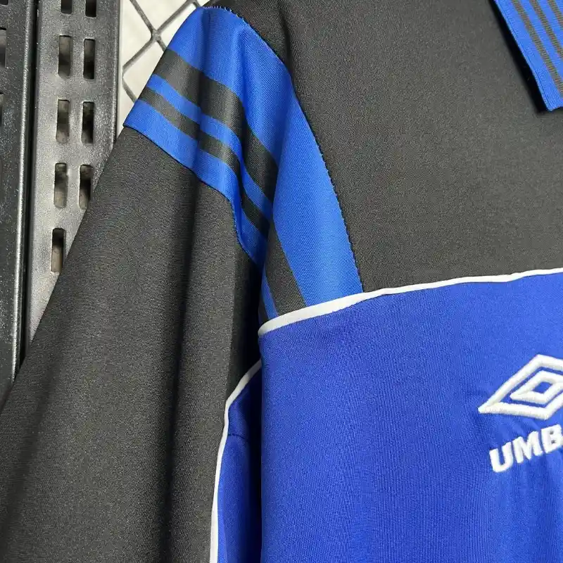 1999 Flamengo Blue Goalkeeper Soccer retro kit - 图片 5