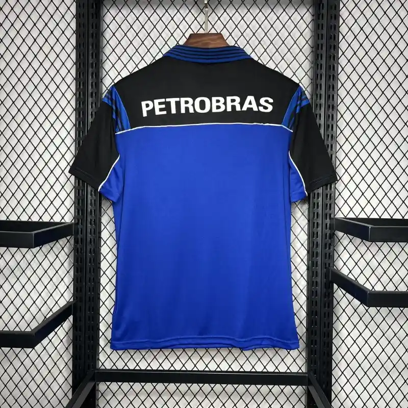 1999 Flamengo Blue Goalkeeper Soccer retro kit - 图片 6