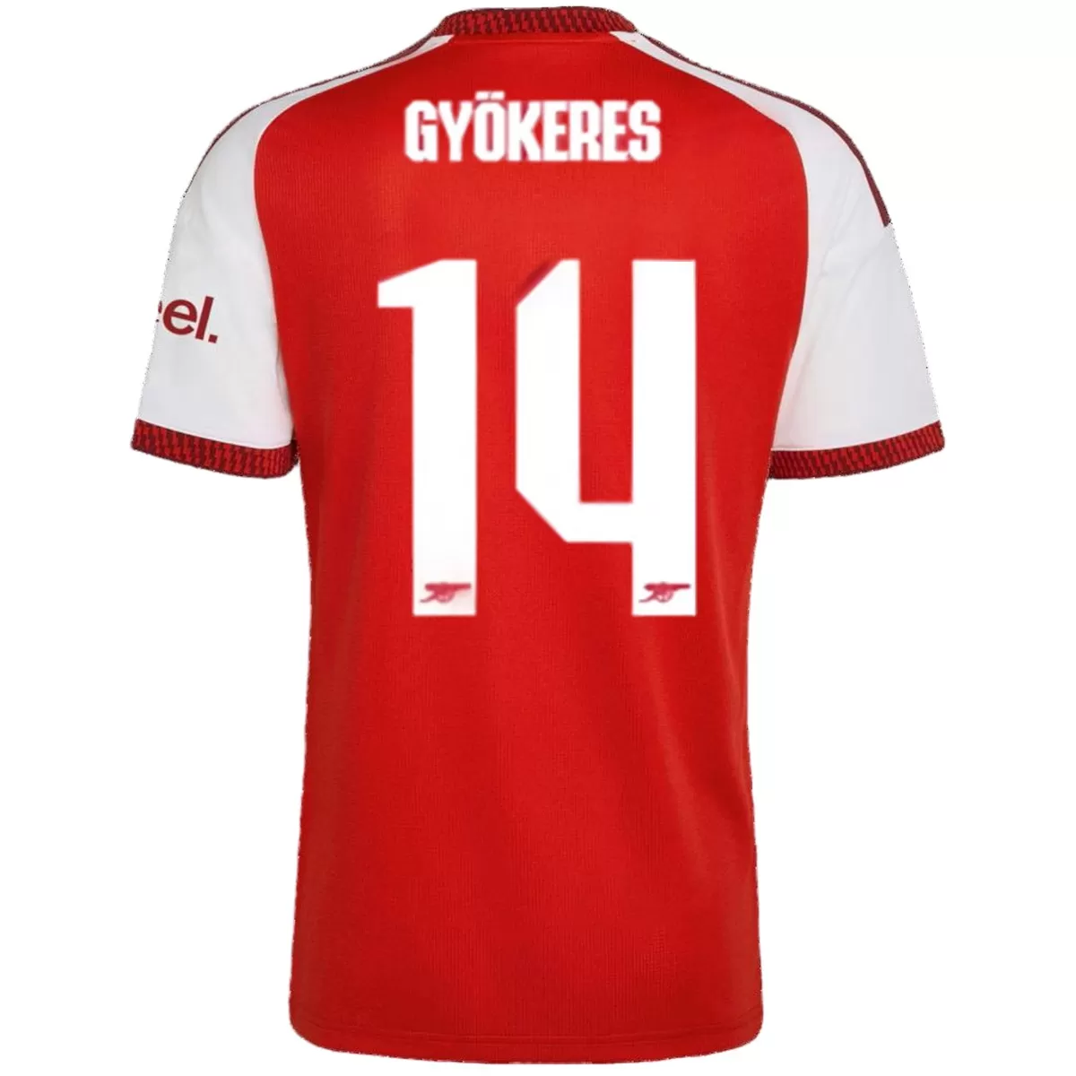 GYÖKERES #14 Arsenal Home Jersey 2026/27 – UCL Font