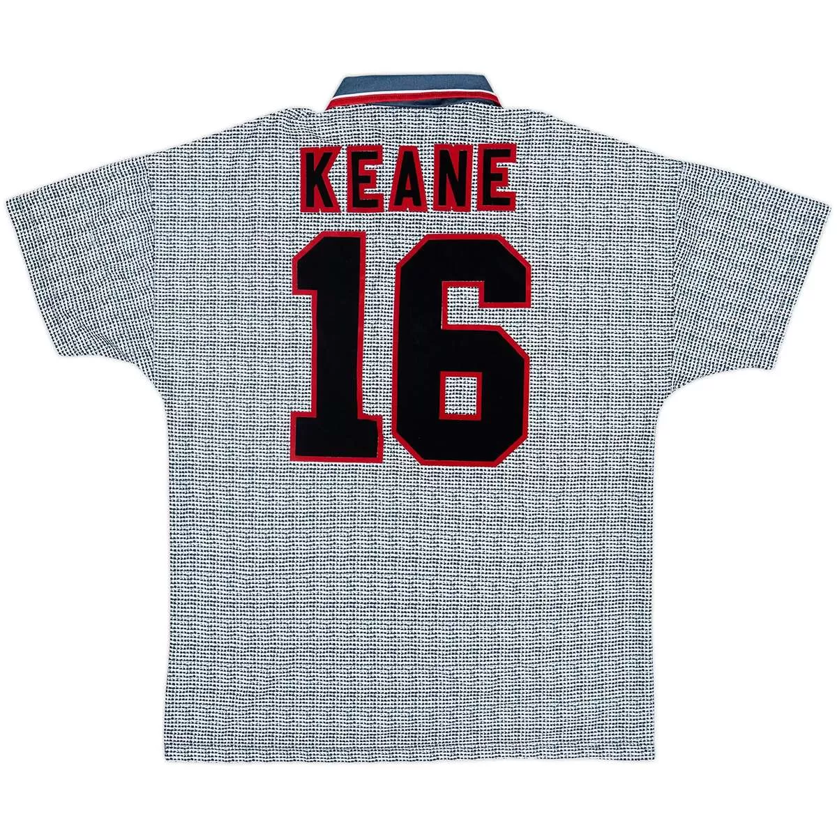 Keane #16 Retro Manchester United Away Jersey 1995/96
