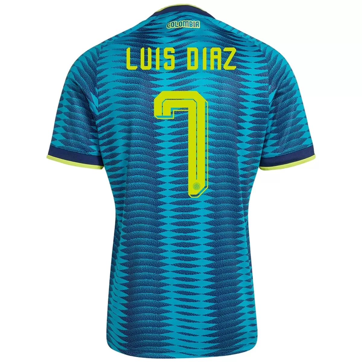 Luis Diaz #7 Colombia Away Jersey World Cup 2026