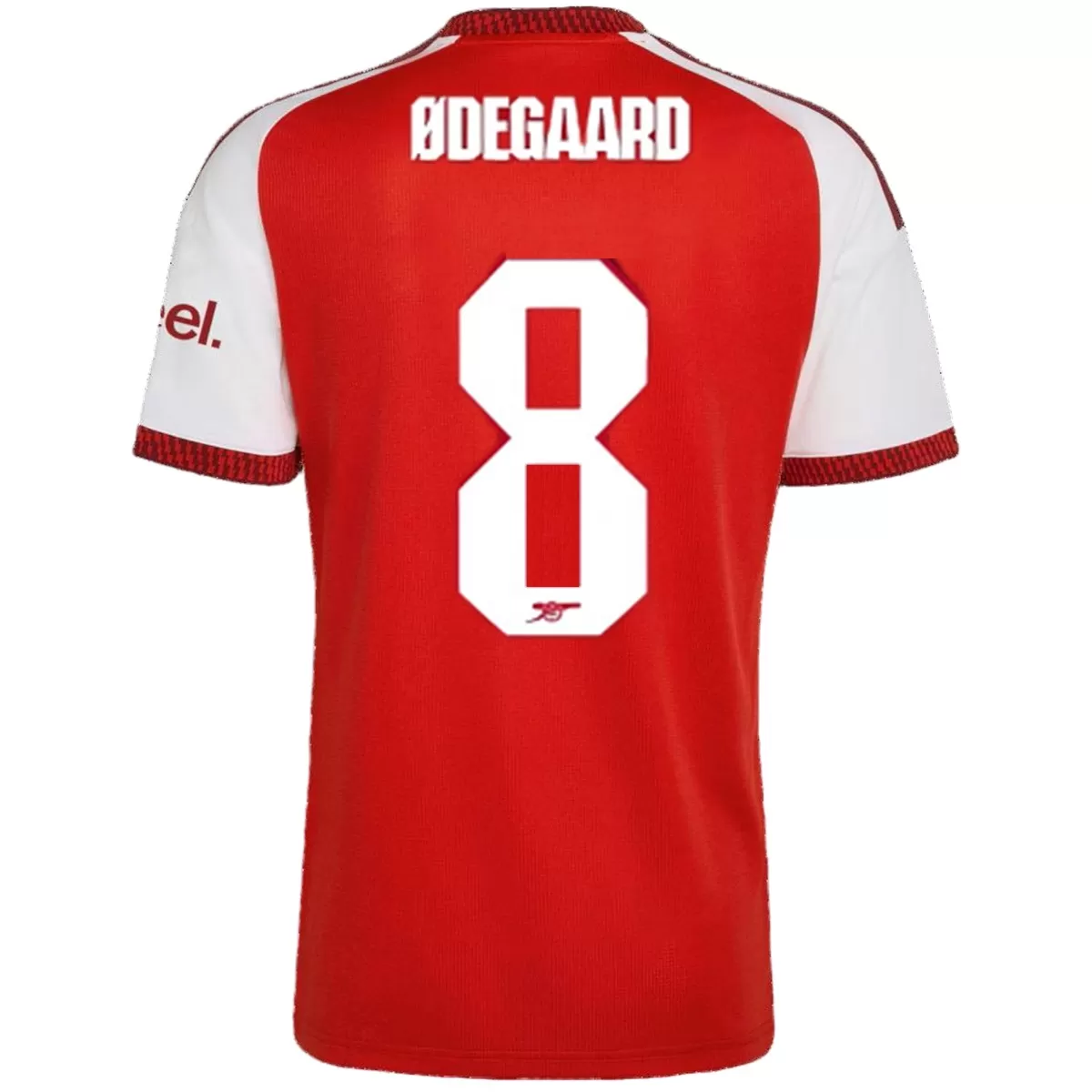 ØDEGAARD #8 Arsenal Home Jersey 2026/27 – UCL Font
