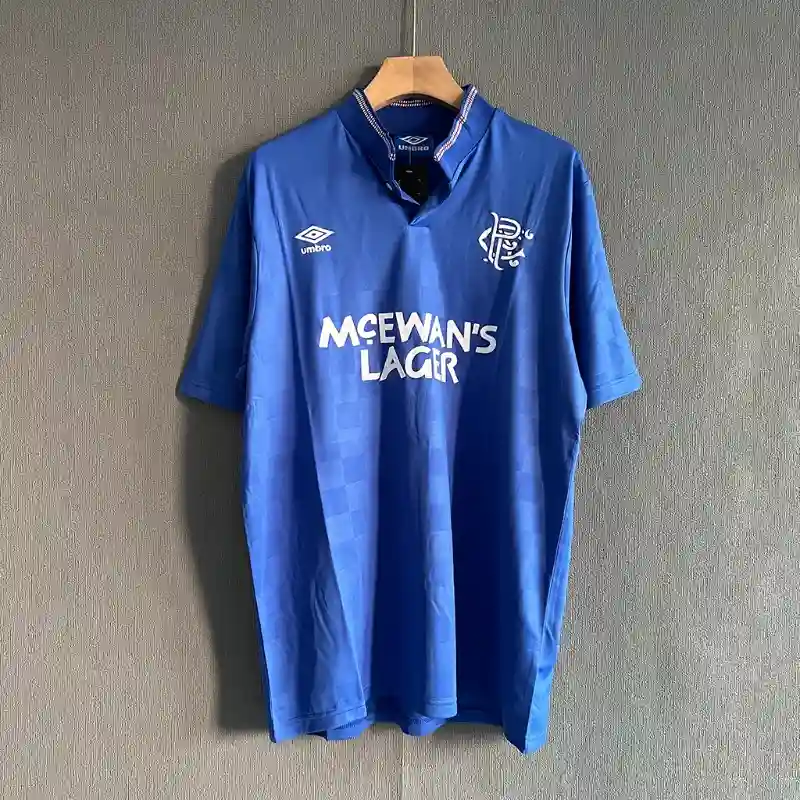 1987-1988 Rangers Jersey retro kit