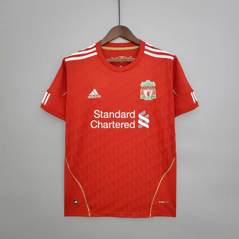 2010-2011 Liverpool Jersey retro kit