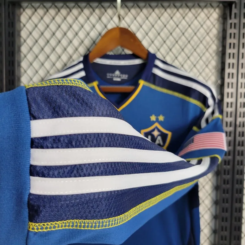 2011-2012 Long Sleeve LA Galaxy Soccer retro kit - 图片 6