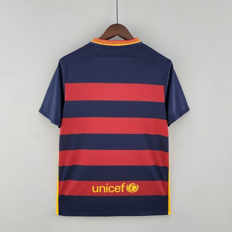 2015-2016 Barcelona Jersey retro kit - 图片 2