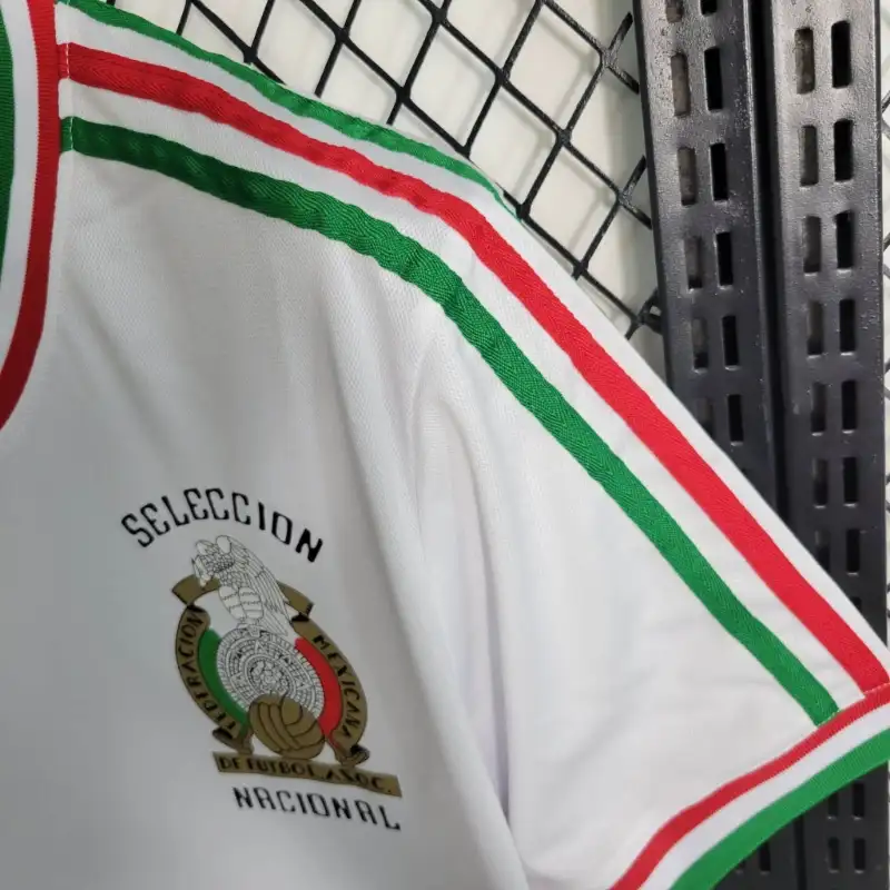 1985 Mexico White Special Edition Soccer retro kit - 图片 5
