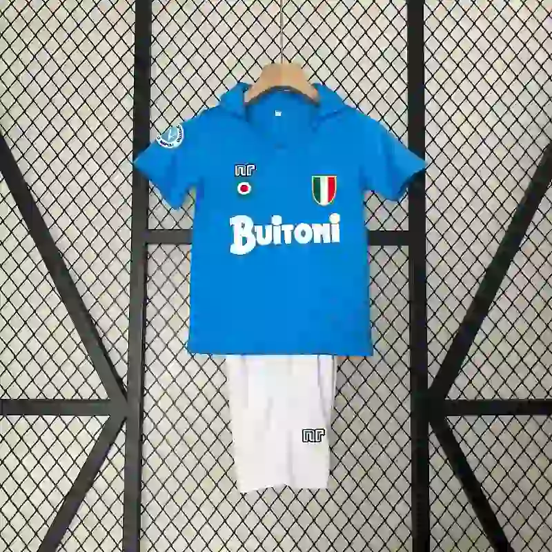 1987-1988 KIds Naples Jersey retro kit