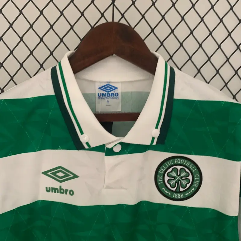 1989-1991 Celtic Jersey retro kit - 图片 4