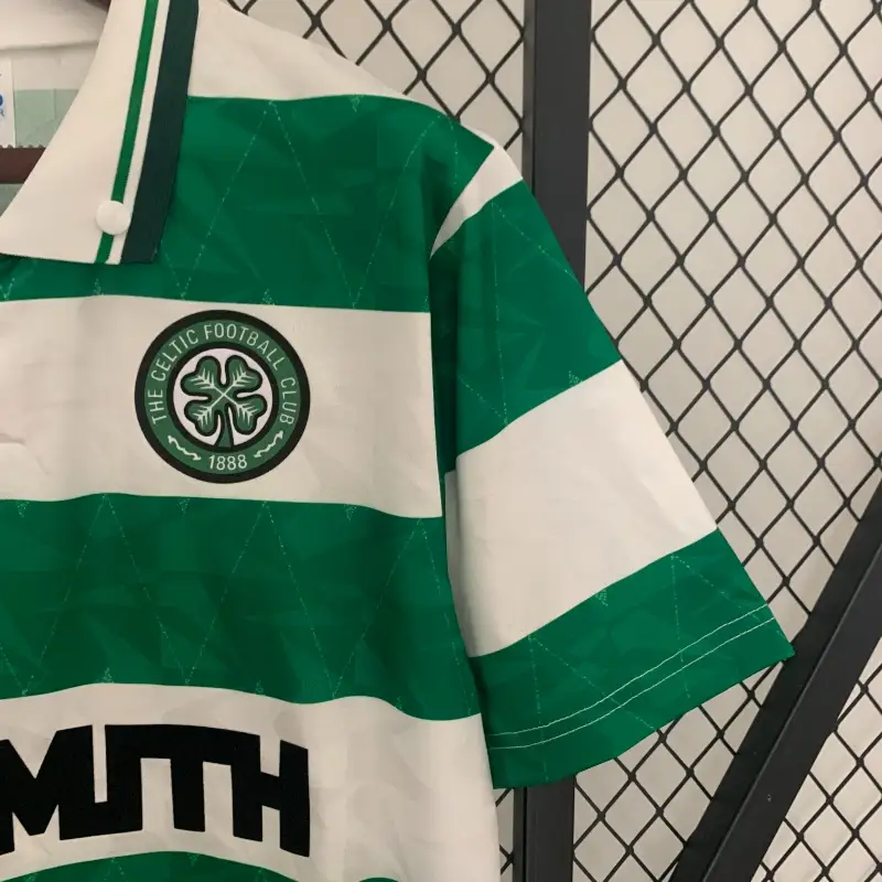 1989-1991 Celtic Jersey retro kit - 图片 5