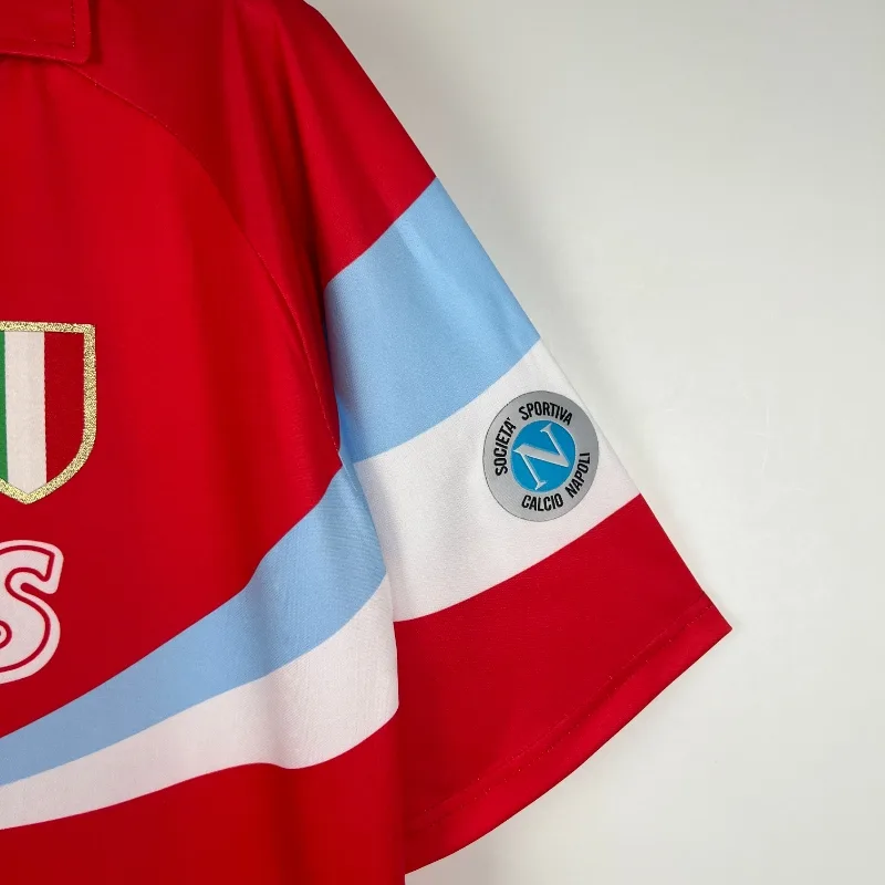 1990-1991 Naples Jersey retro kit - 图片 5