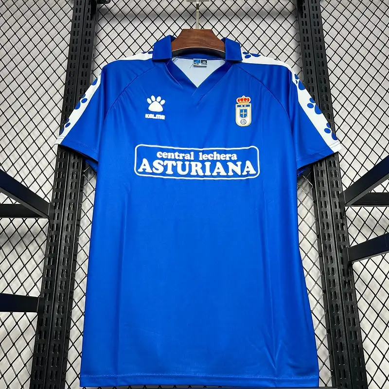 1990-1991 Real Oviedo Jersey retro kit - 图片 7