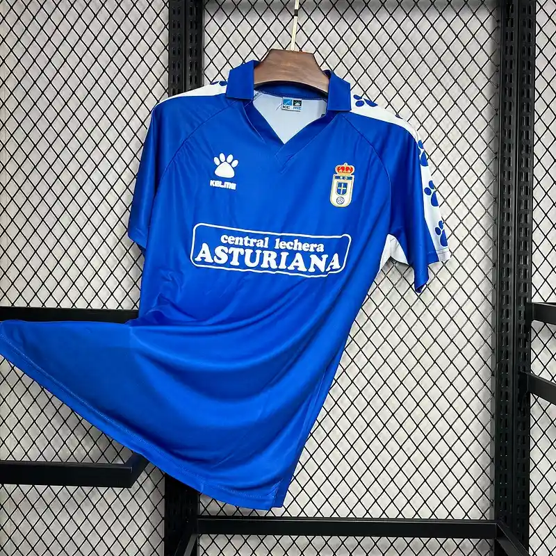 1990-1991 Real Oviedo Jersey retro kit - 图片 6