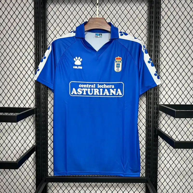 1990-1991 Real Oviedo Jersey retro kit