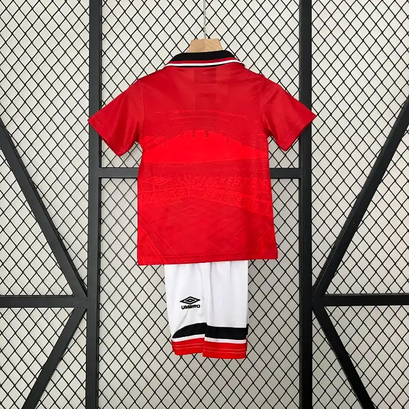 1994-1996 Kids Manchester United Jersey retro kit - 图片 8