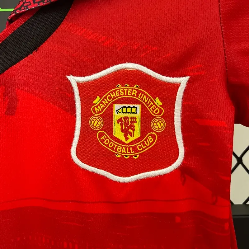 1994-1996 Kids Manchester United Jersey retro kit - 图片 3