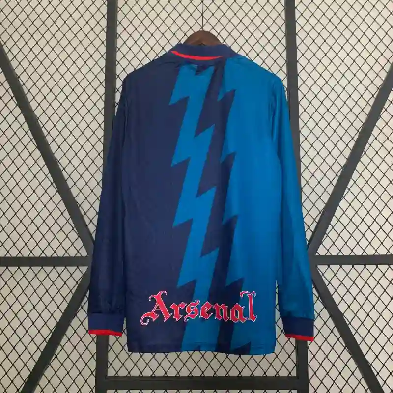 1995-1996 Arsenal Long Sleeve Jersey retro kit - 图片 8