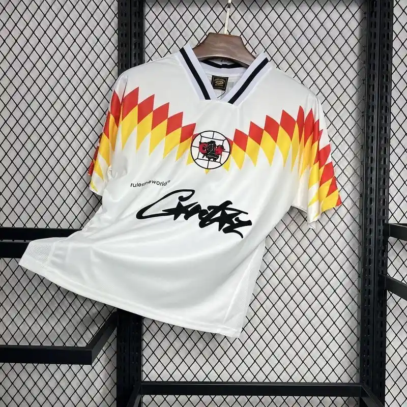 1995 Brazil White Corteiz Soccer retro kit - 图片 6