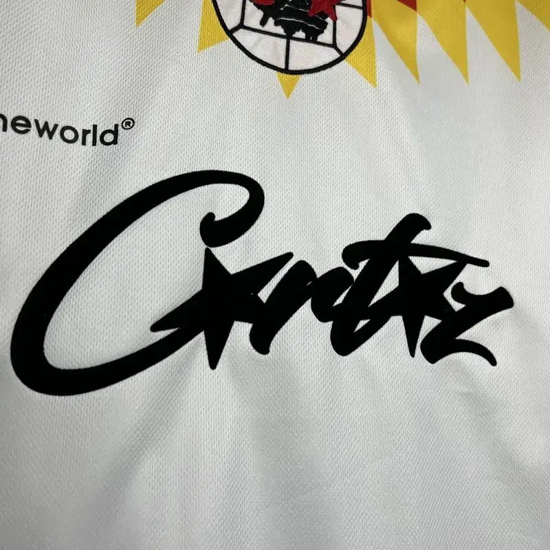 1995 Brazil White Corteiz Soccer retro kit - 图片 5