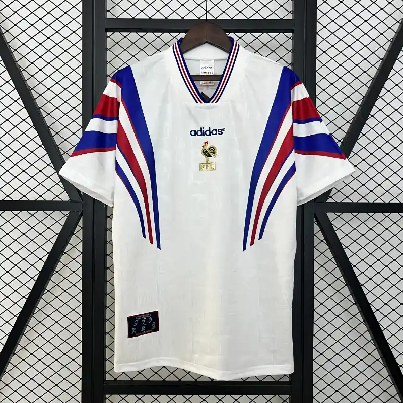 1996 France Away Jersey retro kit