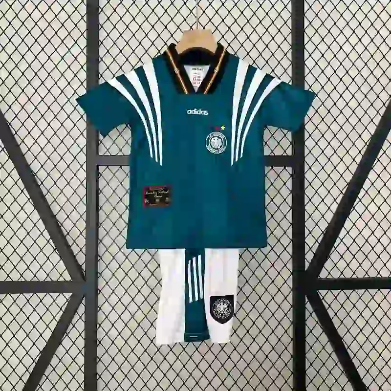 1996 Kids Germany Away Jersey retro kit