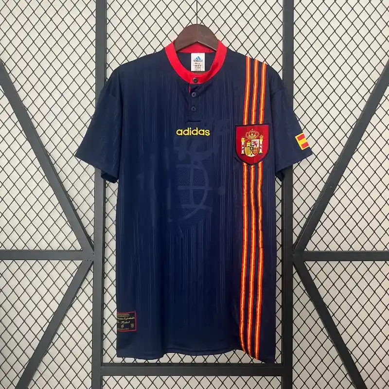 1996 Spain Away Jersey retro kit