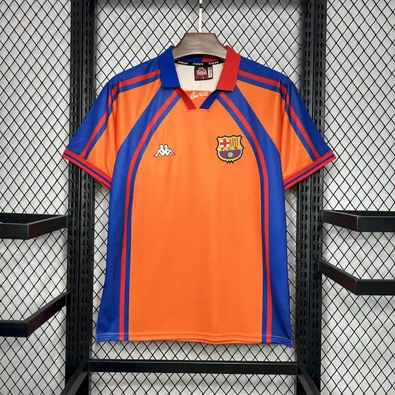 1998 Barcelona Away Jersey retro kit