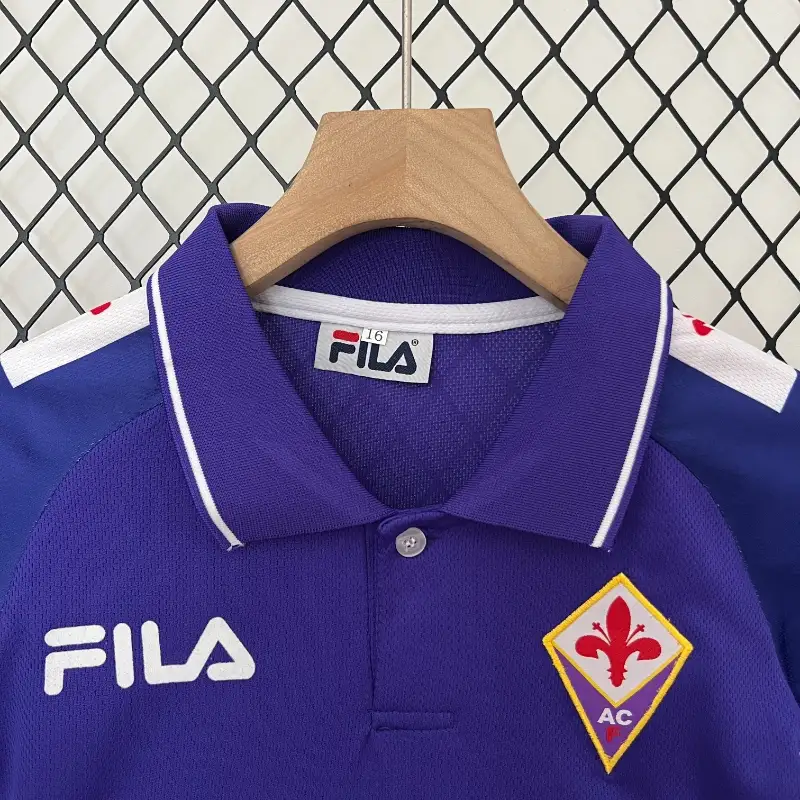 1998 Kids Fiorentina Jersey retro kit - 图片 4