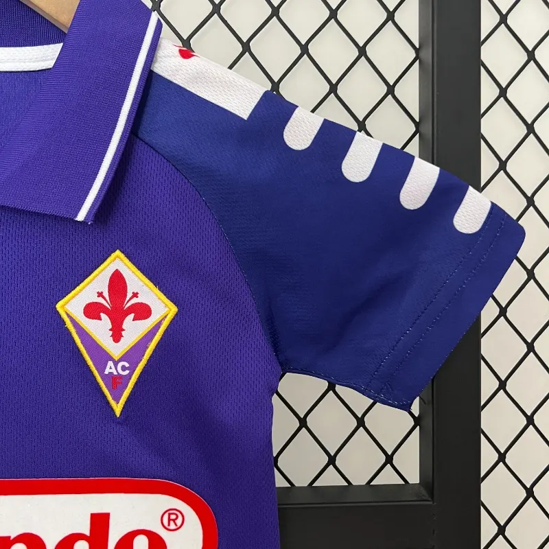 1998 Kids Fiorentina Jersey retro kit - 图片 5
