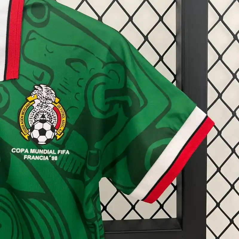 1998 Kids Mexico Jersey retro kit - 图片 5