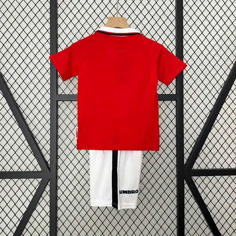 1999-2000 Kids Manchester United Jersey retro kit - 图片 8