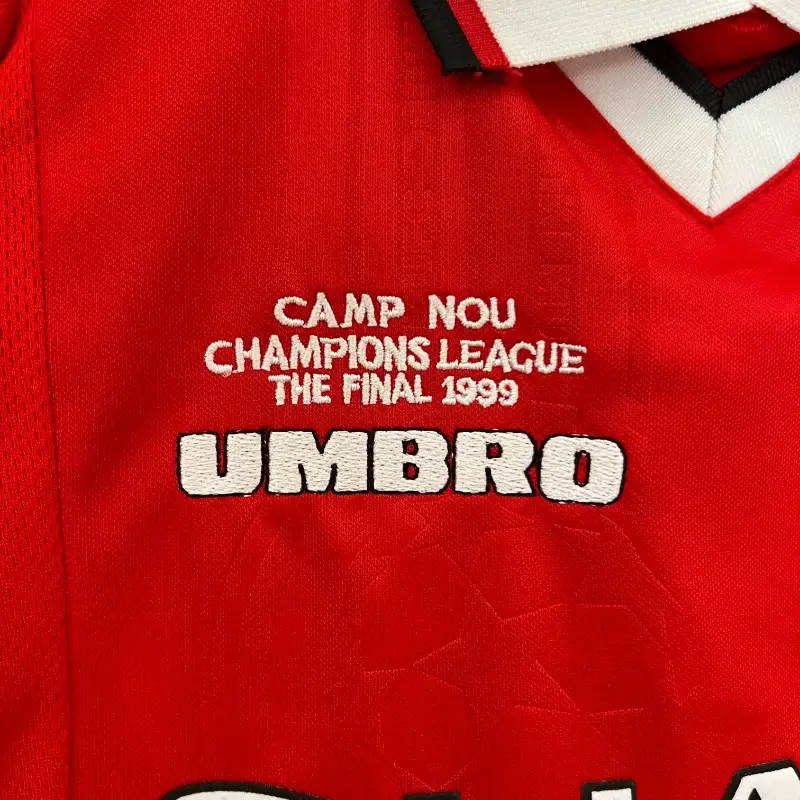 1999-2000 Kids Manchester United Jersey retro kit - 图片 2