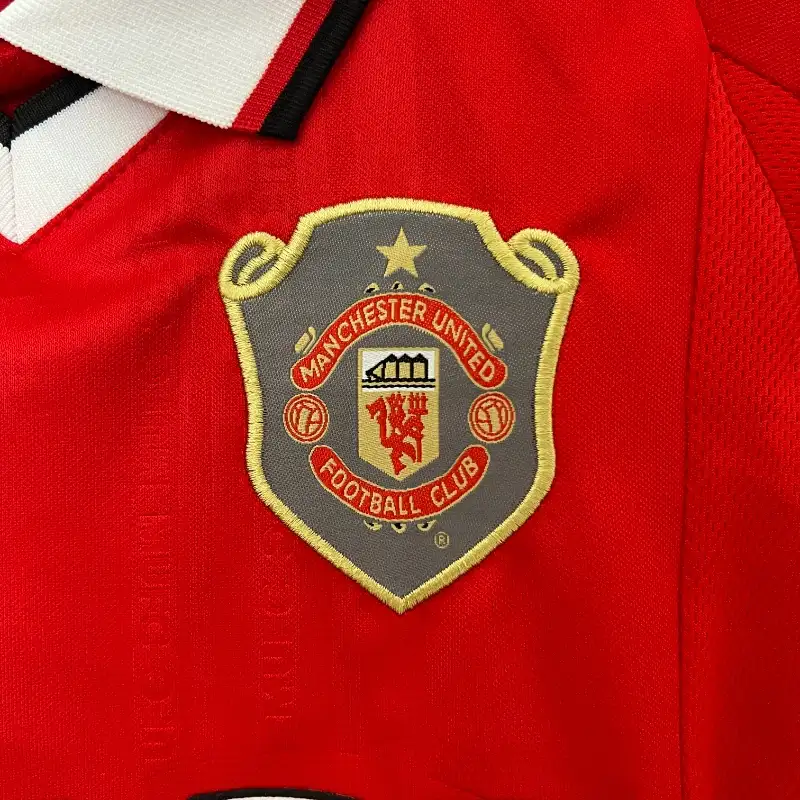 1999-2000 Kids Manchester United Jersey retro kit - 图片 3