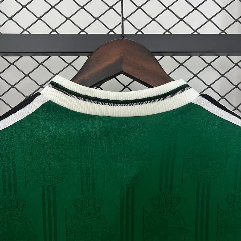 1999-2000 Real Club Deportivo de La Coruña Long Sleeve Jersey retro kit - 图片 6