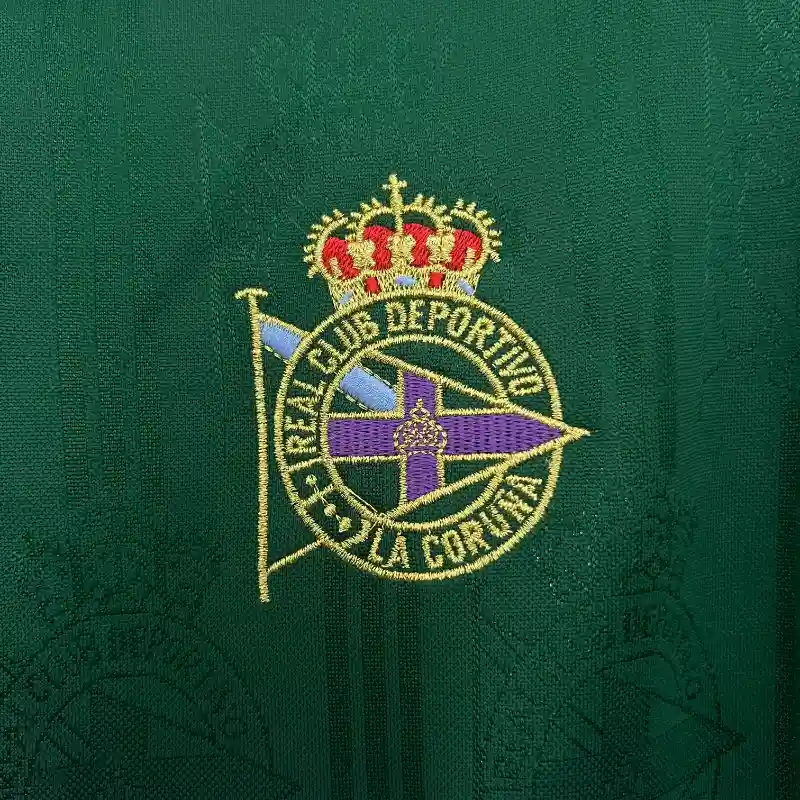 1999-2000 Real Club Deportivo de La Coruña Long Sleeve Jersey retro kit - 图片 3