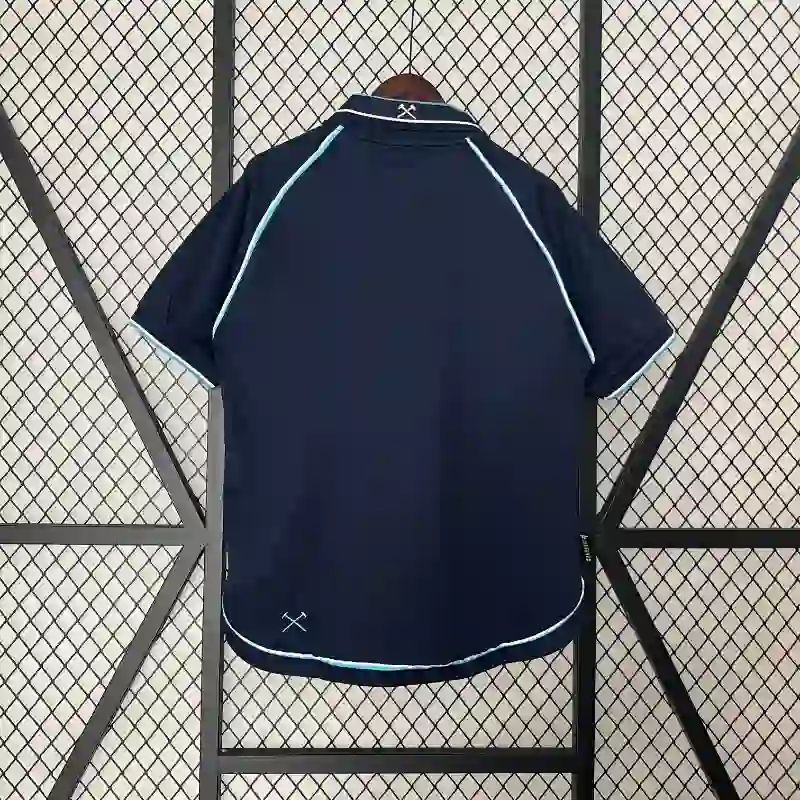1999-2001 West Ham United Second retro kit - 图片 8