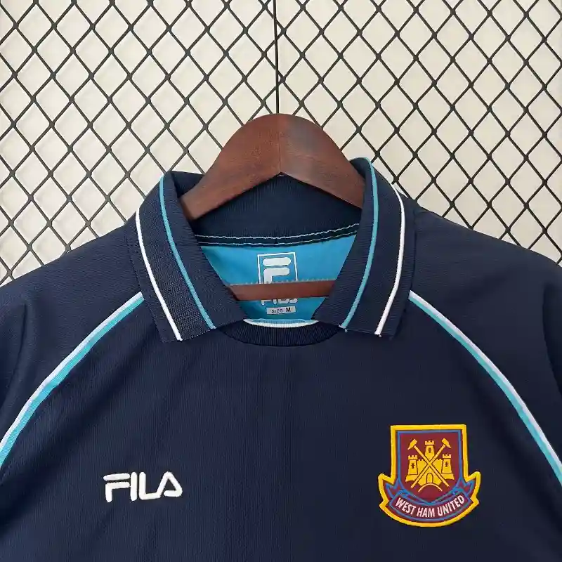 1999-2001 West Ham United Second retro kit - 图片 4