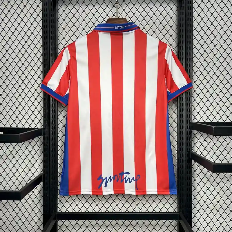 2001-2002 Sporting de Gijón Jersey retro kit - 图片 8