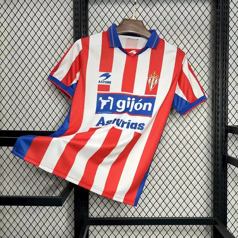 2001-2002 Sporting de Gijón Jersey retro kit