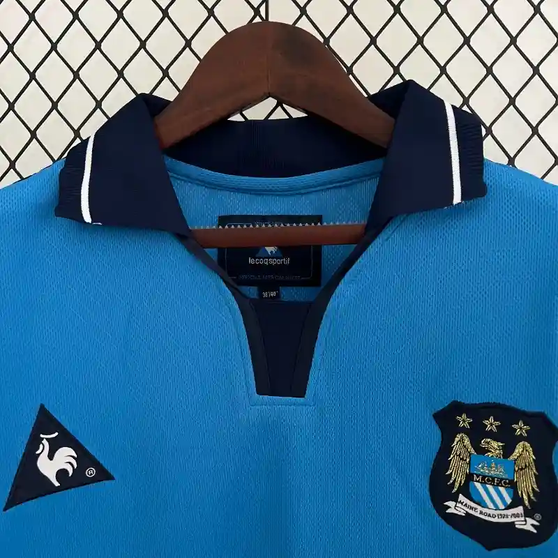 2002-2003 Manchester City Jersey retro kit - 图片 4