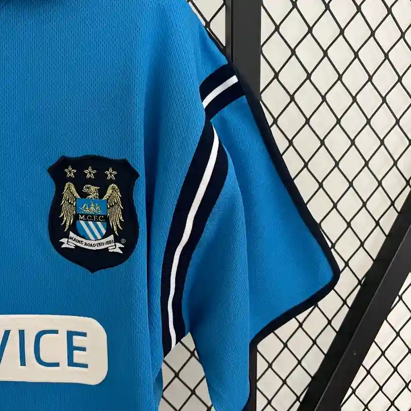 2002-2003 Manchester City Jersey retro kit - 图片 5