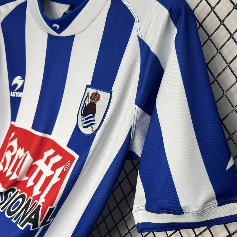 2002-2003 Real Sociedad Jersey retro kit - 图片 6