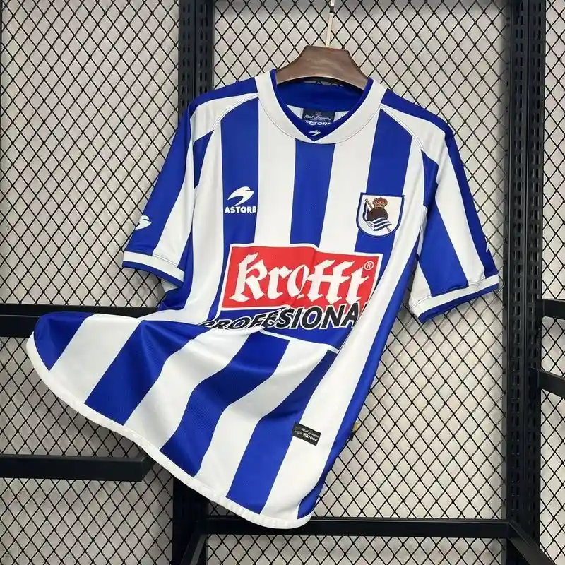 2002-2003 Real Sociedad Jersey retro kit - 图片 8