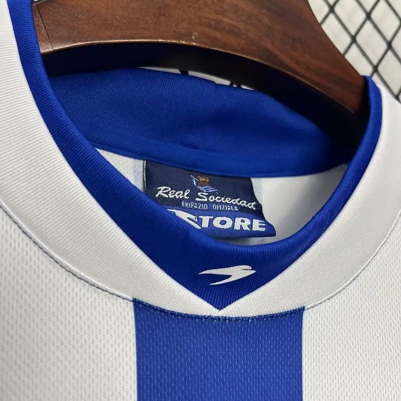 2002-2003 Real Sociedad Jersey retro kit - 图片 4