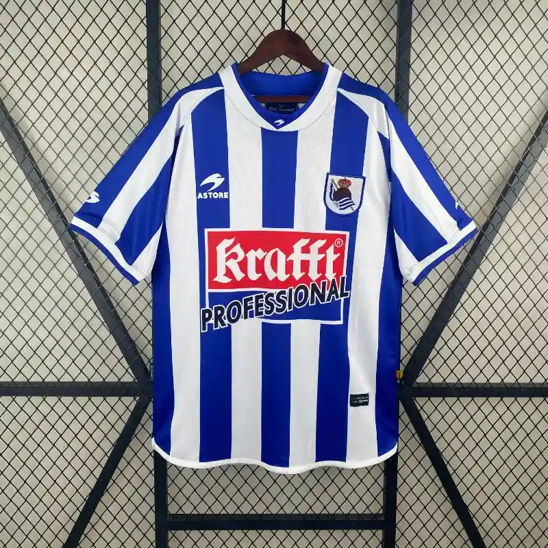 2002-2003 Real Sociedad Jersey retro kit