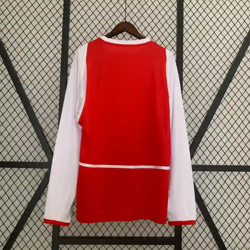 2002-2004 Arsenal Long Sleeve Jersey retro kit - 图片 8