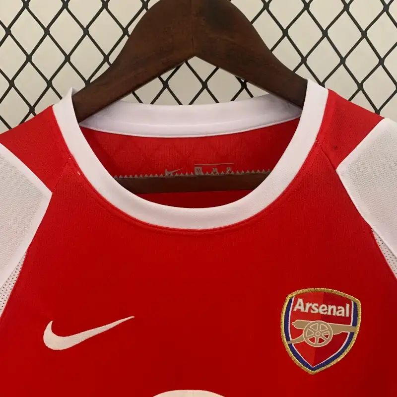 2002-2004 Arsenal Long Sleeve Jersey retro kit - 图片 4